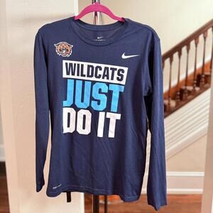 Nike Villanova Wildcats Just Do It Long Sleeve Athletic Tee